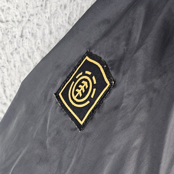 ELEMENT Skate Mens Small S Wolfeboro Hooded Jacket Windbreaker Color Block Strip - Picture 11 of 12